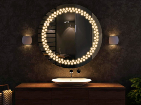 Зеркало с подсветкой для ванной комнаты Барду