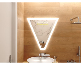 Зеркало в ванную комнату с подсветкой Винчи 90х80 см